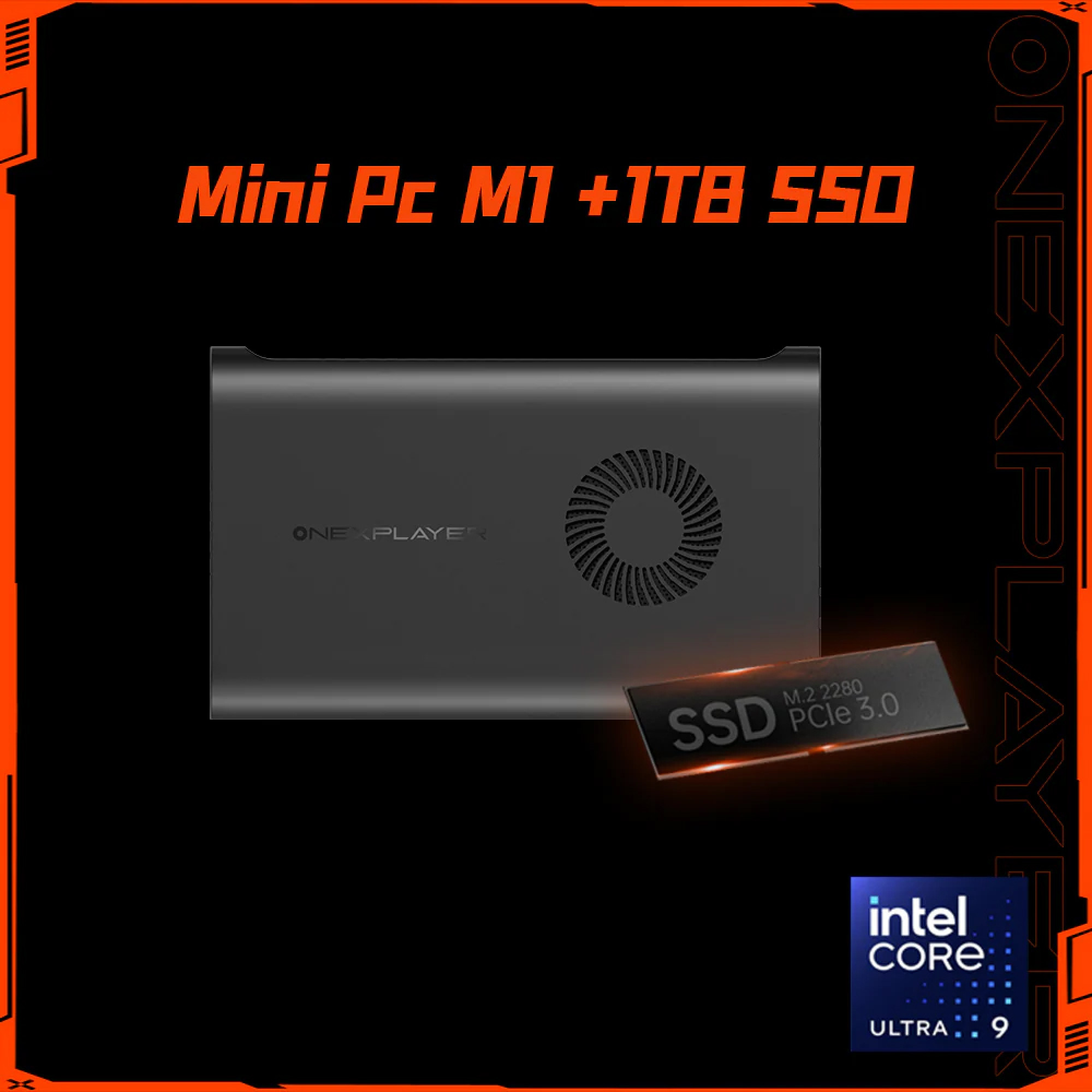 Мини-компьютер - OneXPlayer M1 -  Mini PC with intel Core Ultra 9 185H+512GB